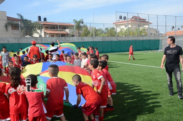 كفرقاسم – فيديو: قسم الشبيبة في نادي الوحدة يحتفل بانتهاء الموسك الرياضي في اجواء كرنفالية 